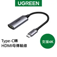 在飛比找蝦皮商城優惠-【綠聯】USB Type-C轉HDMI母傳輸線 支援4K