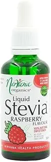 Nirvana Organics Raspberry Flavour Stevia Liquid 50 ml