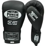 NEW Punch Mil Spec Trophy Getters Matt Black Boxing Gloves