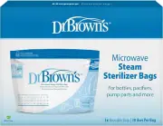 (Pack of 1) - Microwave Steam Steriliser Bags