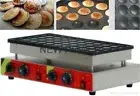 50Pcs Maker Commercial Electric Iron Baker Dutch Pancake Machine Mini Poffert xr