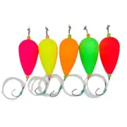 TARPON PRE-RIGGED LIVE BAIT FLOAT 100# RIG 6/0 TROKAR CIRCLE HOOK 1pk or 6pk