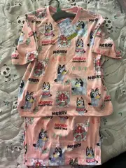 *NEW* Bluey Family Christmas Pyjamas Women's Mum Ladies Xmas In July
