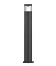 Phare GU10 Surface Mounted Black Anti Glare Bollard Light IP54