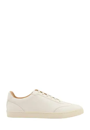 Leather sneakers - BRUNELLO CUCINELLI - White