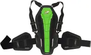 Zandona Hybrid Back Pro RS X6 Back Protector, black-green for Men One Size Black Green