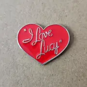 I LOVE LUCY Enamel Pin - Lucille Ball - Retro