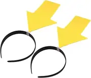 [Garneck] Arrow Headband Halloween Hair Hoop Funny, 2pcs Halloween Party Headband with Arrowhead Creative