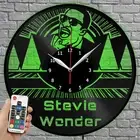 LED Clock Stevie Wonder Vinyl Record Wall Clock Led Light Wall Clock 1333