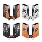 OFFICIAL NHL PHILADELPHIA FLYERS VINYL SKIN FOR SONY PS5 DIGITAL EDITION BUNDLE