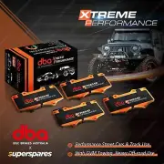 DBA Front Xtreme Performance Brake Pads for Volkswagen Amarok 2H 2E4 Chassis (for: Volkswagen)