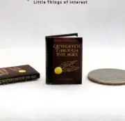 QUIDDITCH THROUGH THE AGES Miniature 1:12 Scale Illustrated Readable Book