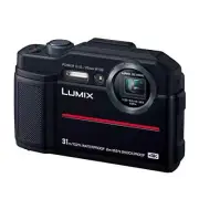Panasonic LUMIX DC-FT7-K Compact Digital Camera Black Waterproof Shockproof 4K