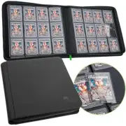 Trading Card Binder: 384 12-Pocket Top Loader, Pokemon, Yugioh, MTG, TCG Collect