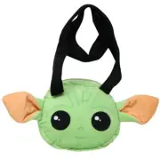Disney Star Wars Baby Yoda Plush Shoulder Bag Soft and Cute, Yoda Plush Bag New
