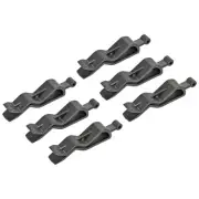Garbage Bin Clip, Kitchen Trash Can Bag Clips Waste Bin Clamp Black Pack of 6