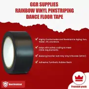 64 ROLLS Vinyl Pinstriping Tape 13 OSHA COLORS Available 3/4INCH x 108Feet 5MIL