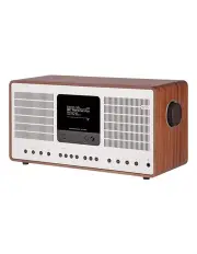 [Revo] SuperConnect Stereo Walnut Internet Radio, Spotify Connect,DAB+,FM & Bluetooth in Walnut Silver