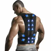 Posture Corrector Clavicle Support Back Shoulder Brace Lumbar Belt Men Women Gym