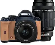 PENTAX DSLR Camera K-r W Zoom Kit Navy/Pale Orange 082 K-rWZK NB/PO082