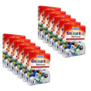 12x 12pc Swirl Colour Run Remover Dye Catcher Non-Woven Laundry Sheets 11x20cm
