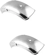 SOLUSTRE 2pcs Bobber Rear Motorcycle Motorcycle Rear Motocycle Mudguard Front Bike Motorcycle Wheel Bike Motorcycle Mudguard Motocycle Mud Guard Silver