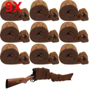 9 × Brown Shooting Rifle Gun Sock Silicone Treated Shotgun Storage Hunting Cover