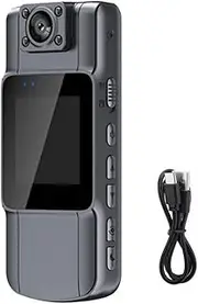 Night Vision Camera, Wearable 1080P Action Camera for Motorcycling Recording,