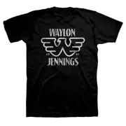 Waylon Jennings T Shirt Waylon Jennings tabli T-Shirt L
