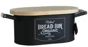 Farm Style Black Bread Bin