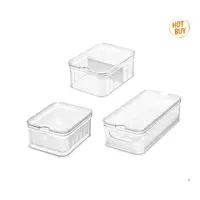 在飛比找蝦皮購物優惠-iDesign 萬用冰箱收納盒 3件組