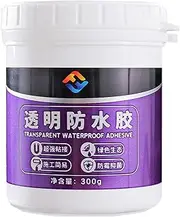 Invisible Waterproof Agent, Waterproof Anti Leakage Agent, Toilet Anti-Leak Spray Glue, Waterproof Insulating Sealant for Leaking Pipes, Walls, Cracks, Roofs, 300G Strong Bonding Sealant.