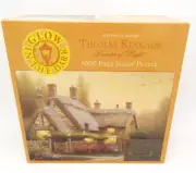 Thomas Kinkade Puzzle: Mckenna's Cottage ~ Glow in the Dark ~ 1000 pieces NEW*