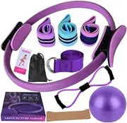 Yoga Sets for Women Pilates at Equipment Pilates Booty Bands Ball Yoga for Stretching Glutes for Working Out Glutes and Band 2025 Essentials Women, de kit Hip Out Starter Bands Stretching, Set