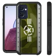 FUSION For OnePlus Nord N300 5G Case Hybrid Phone Cover US ARMY STAR