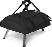 Pizza Oven Carry Bag Compatible with Ooni Koda 12 Gas Pizza Oven, Portable Pizza Oven Cover, Outdoor Oven Carrying Case with Pocket for Oven Accessories, Bag Only(600D 63 * 41 * 16cm)