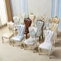 在飛比找蝦皮購物優惠-歐式餐椅  化妝椅 歐式椅子 靠背椅子 家用舒適椅子 現代簡