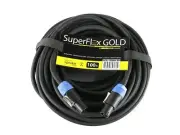 SuperFlex GOLD SFS-100NN-SD 14 Gauge Twist Lock to Twist Lock Speaker Cable 100'