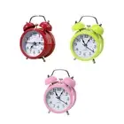 Alarm Clock, Silent with Night Light, Backlight, Loud Alarm for Desk, Kids,