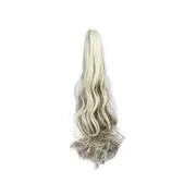 Heat Resistant Synthetic Ponytai Hair 22" Wavy Claw Clip in Hair Extensions Ponytail