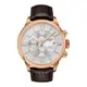 TISSOT CHEMIN DES TOURELLES AUTOMATIC CHRONOGRAPH 三眼風格機械式運動腕錶-玫瑰金-T0994273603800