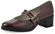 [CLIFFS BY WHITE MOUNTAIN] Women's Hunta Cushioned Double-Strap Mary Jane Pump