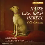Bach,C.P.E. / Rudin, - Hasse C.p.e. Bach & Hertel: Cello Concertos [New CD]