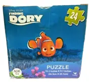 New Disney Pixar Finding Dory / Marlin Dory Hank 24 Pc Puzzle Cube Box NIP