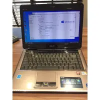 在飛比找蝦皮購物優惠-ASUS N81V 華碩筆記型電腦/二手文書機/14.1吋螢