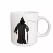3dRose Halloween Creepy Grimm Reaper Mug