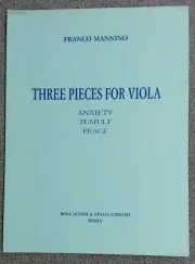 Franco Mannino Three Pieces For Viola Boccaccini & Spada