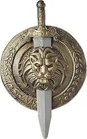 California Costumes Gladiator Combat Shield & Sword Costume Accessory