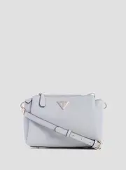 GUESS Lavender Noelle Crossbody Bag in Grey