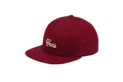 Vans Script Jockey Baseball Hat in Chilli Pepper